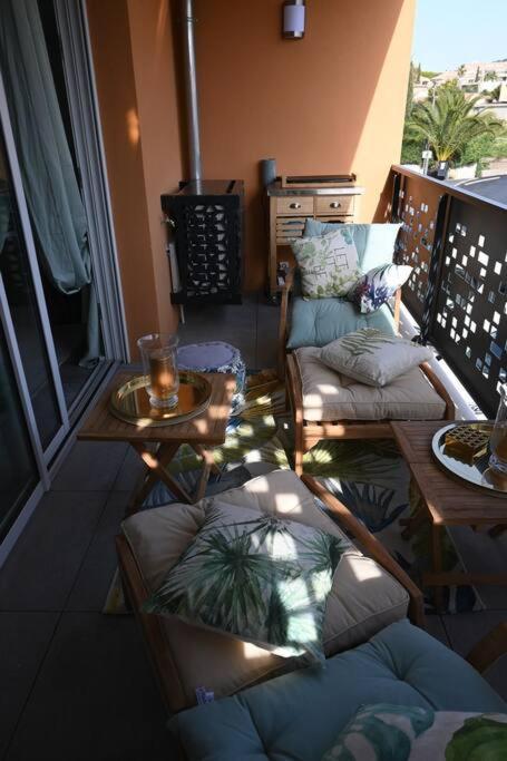 Appartement Carqueiranne Le Port Ngoại thất bức ảnh